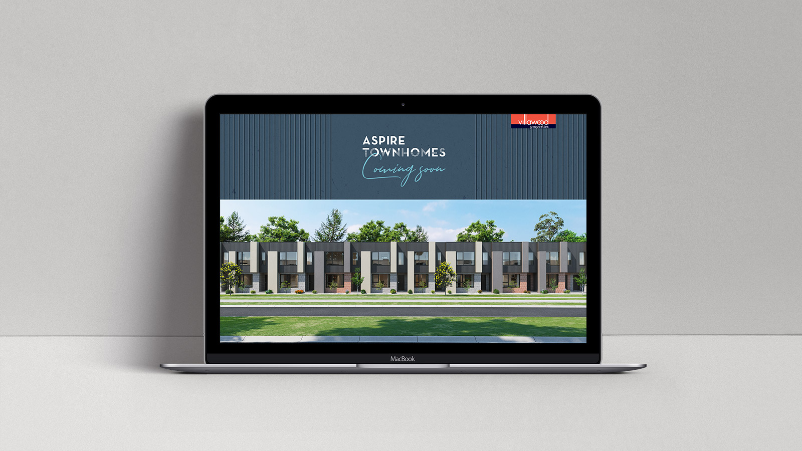 Aspire Townhomes website