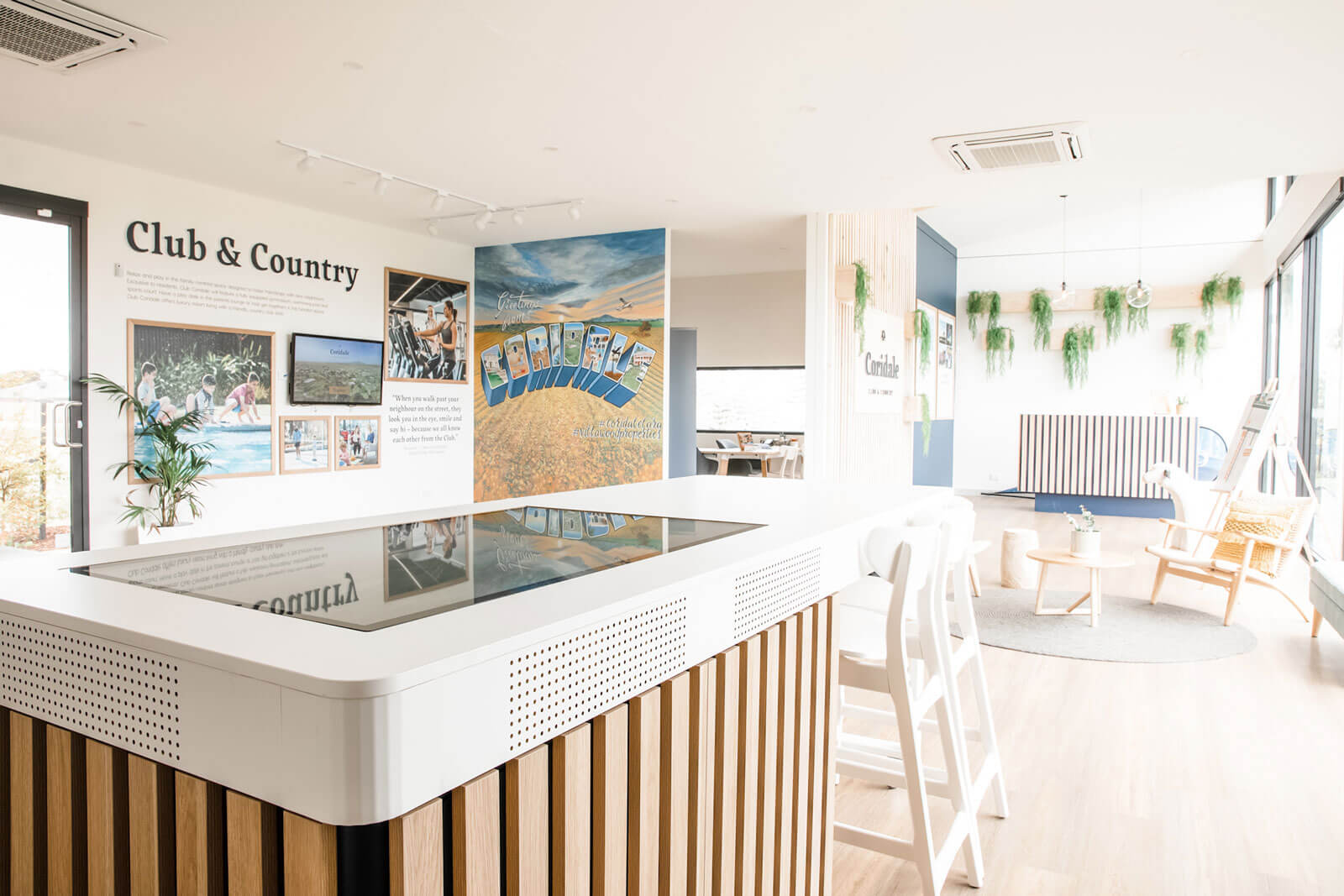 Coridale Sales Office - Mapovis table