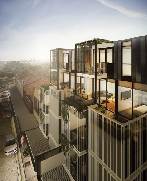 Luxford Aerial Render