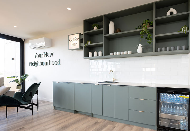 Willow Springs Sales Office Coffee Bar